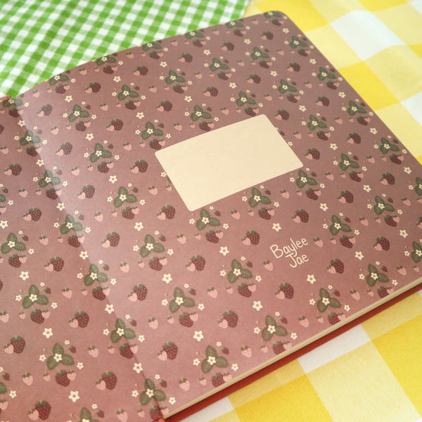 Gracie Embroidered Sketchbook