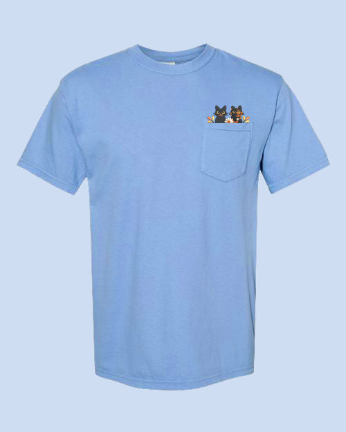 "Halloween Cats" Pocket Tee
