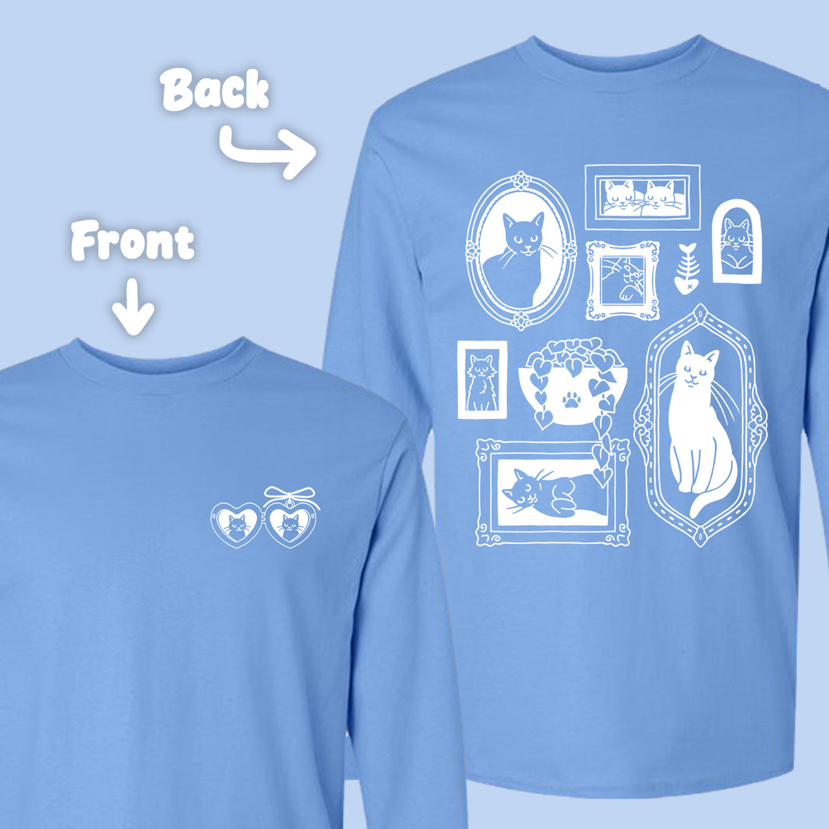 4XL & 5XL Long Sleeve Tees (Choose A Design)