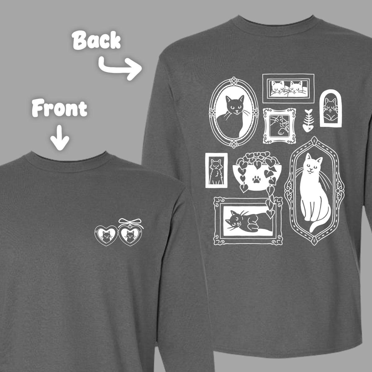 4XL & 5XL Long Sleeve Tees (Choose A Design)