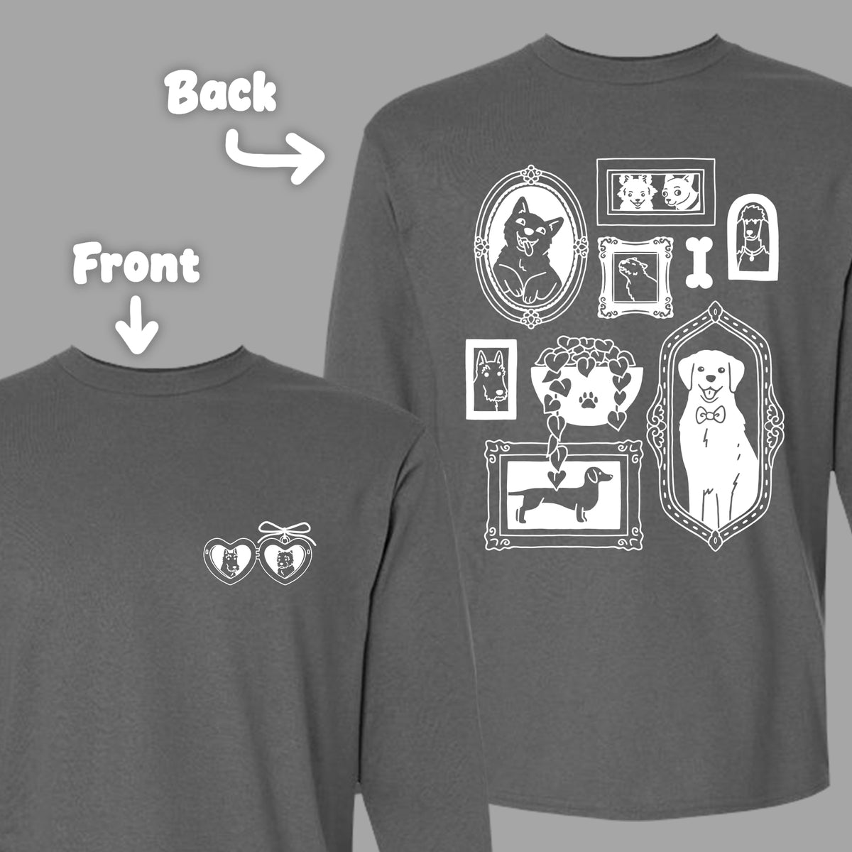 4XL & 5XL Long Sleeve Tees (Choose A Design)