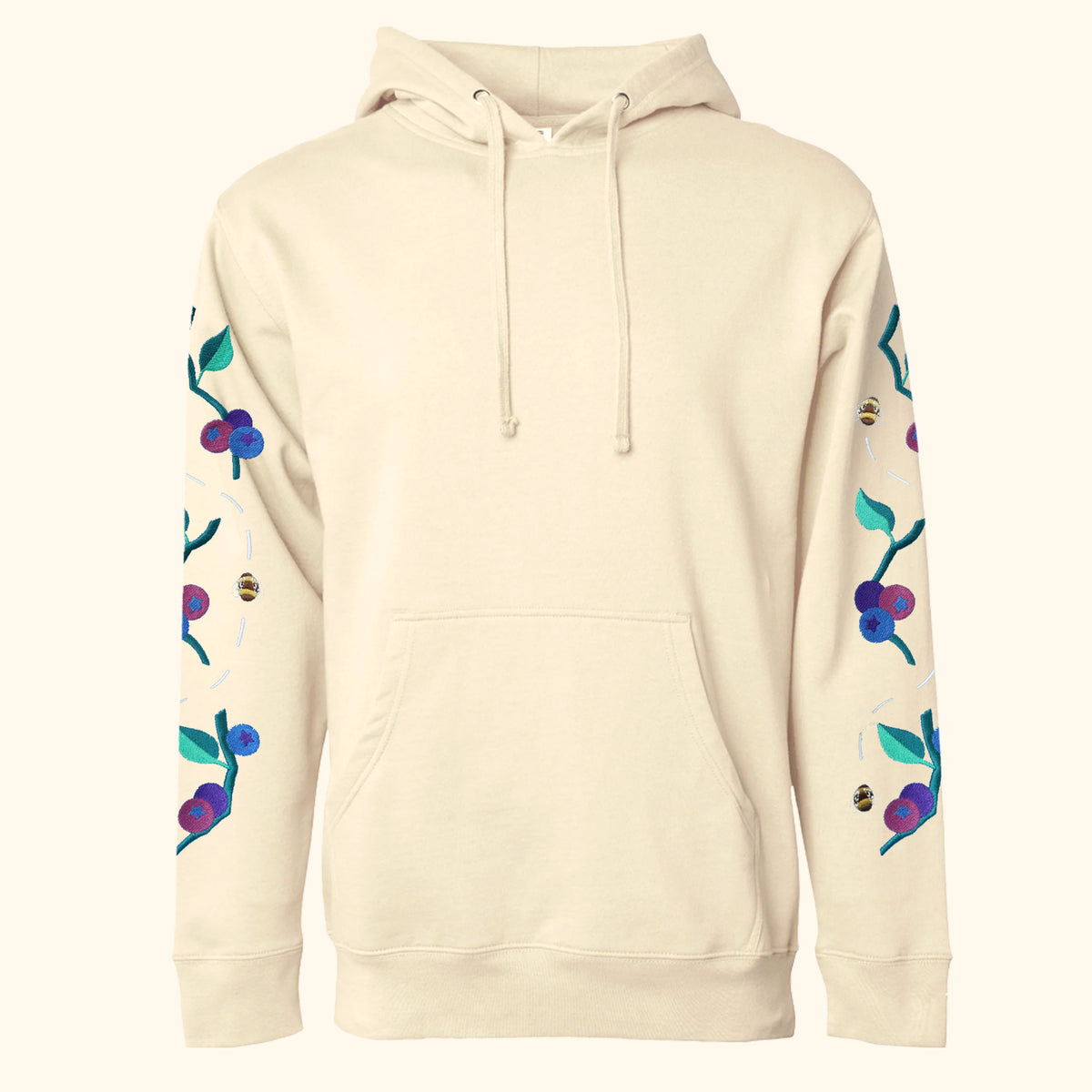 "Bee Berry" Hoodie Sweatshirt