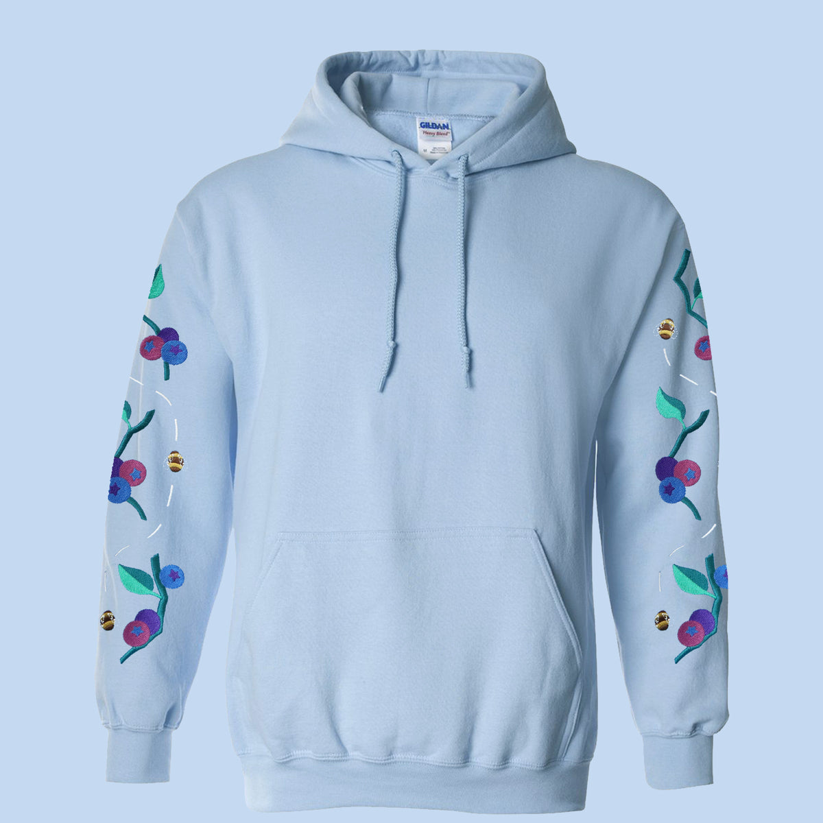 "Bee Berry" Hoodie Sweatshirt
