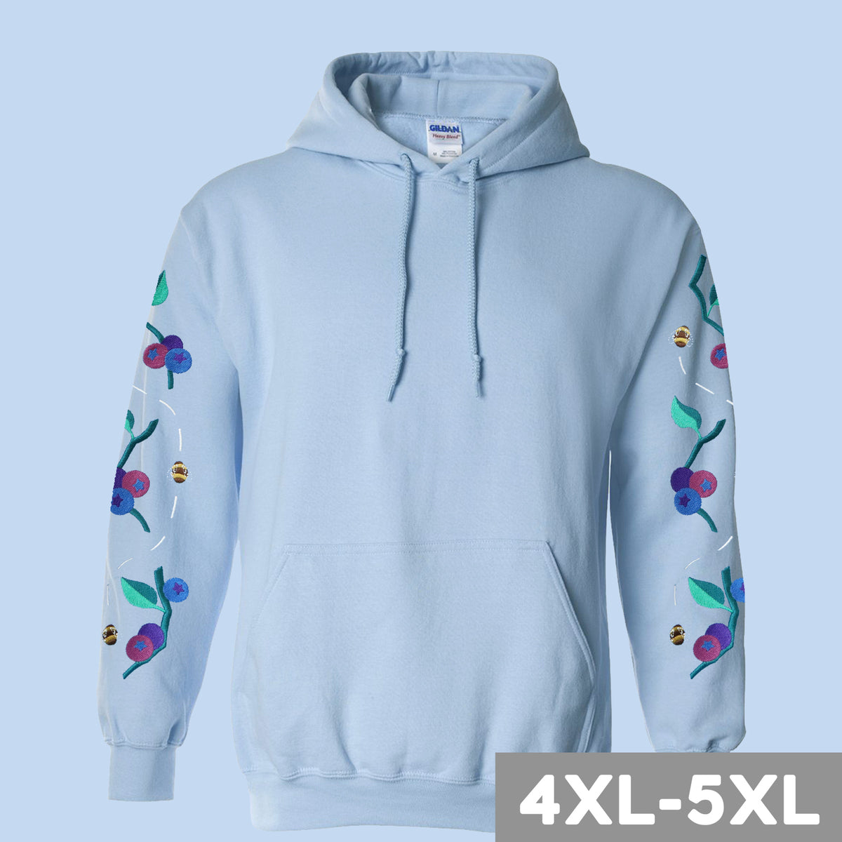 "Bee Berry" Hoodie Sweatshirt