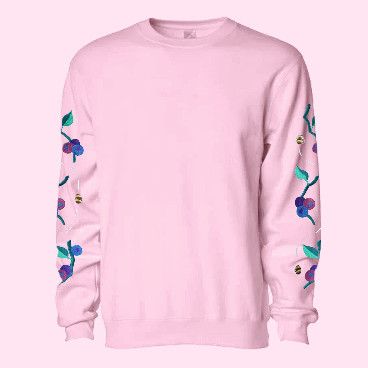 "Bee Berry" Crewneck Sweatshirt