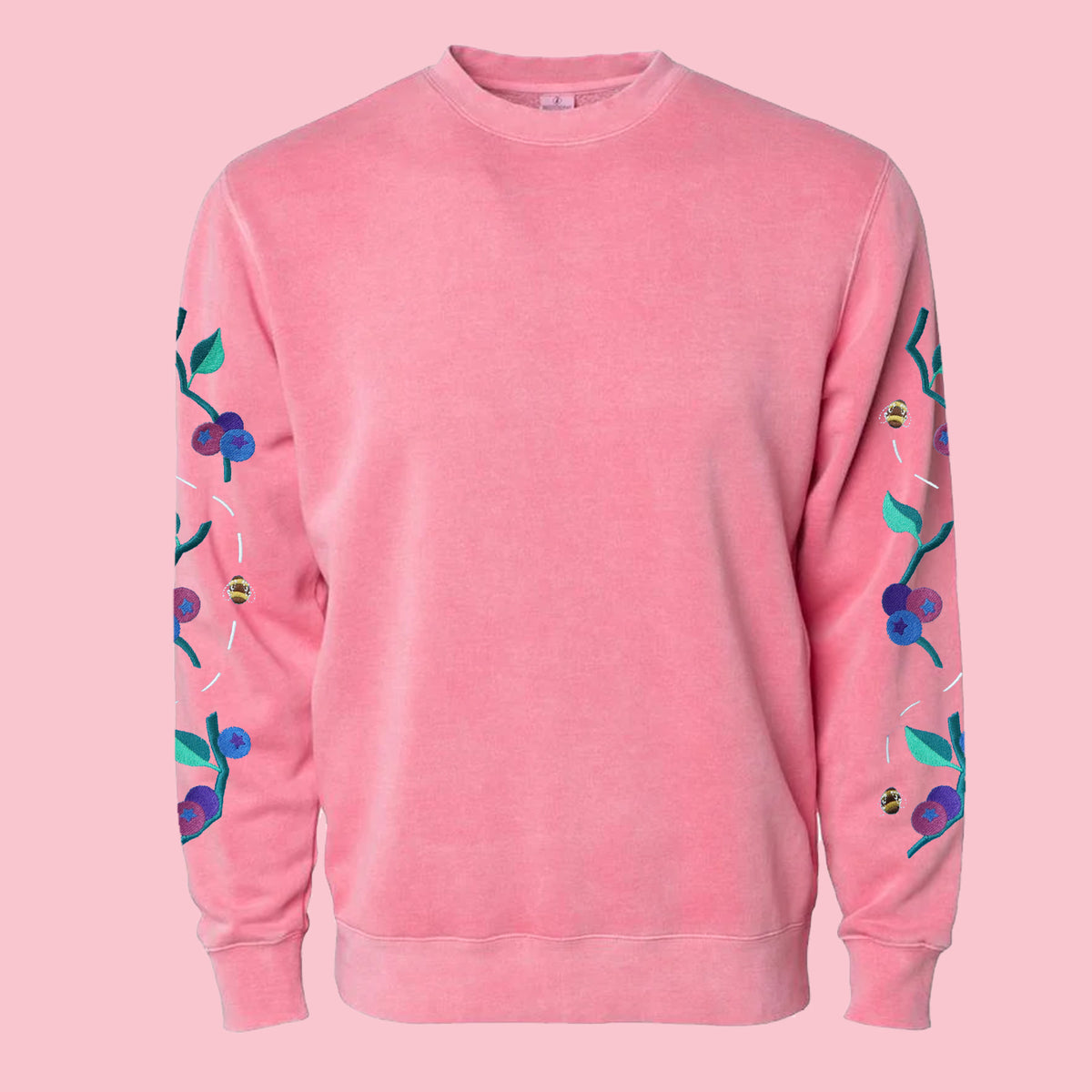 "Bee Berry" Crewneck Sweatshirt