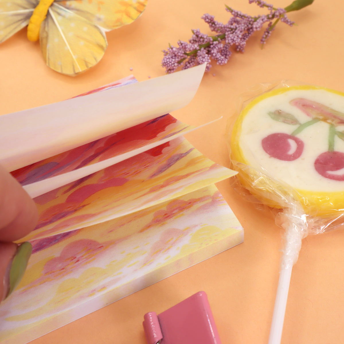 "Sunset Clouds" Post-it® Sticky Notes