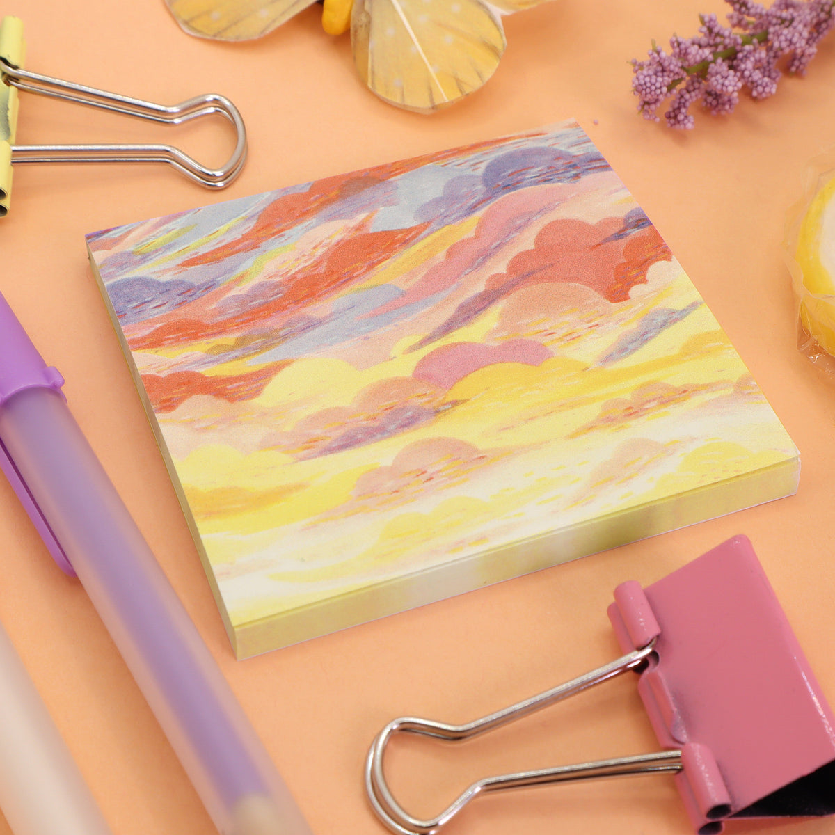"Sunset Clouds" Post-it® Sticky Notes