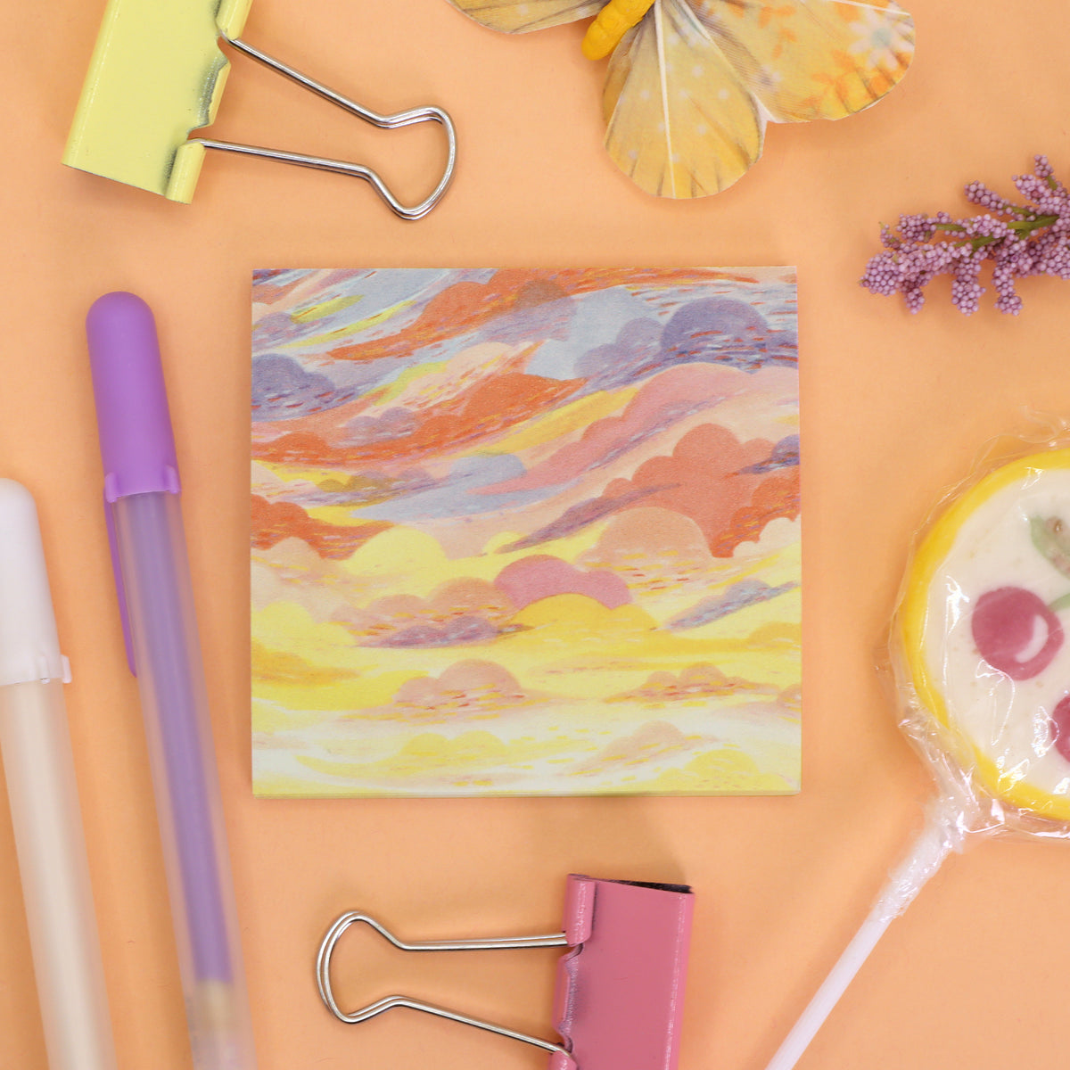 "Sunset Clouds" Post-it® Sticky Notes