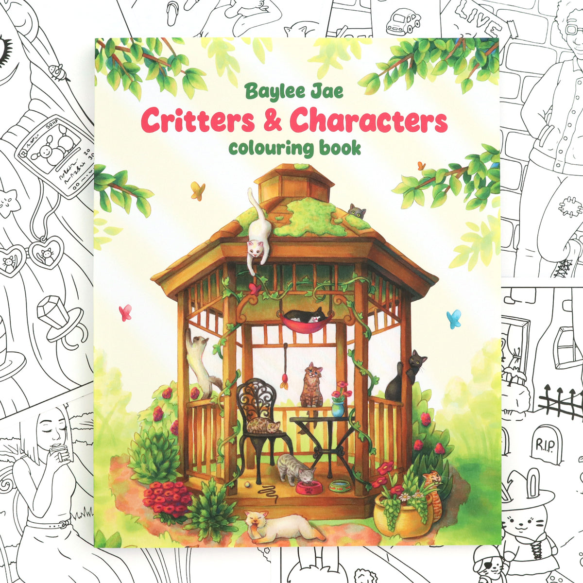"Critters & Characters" Colouring Book