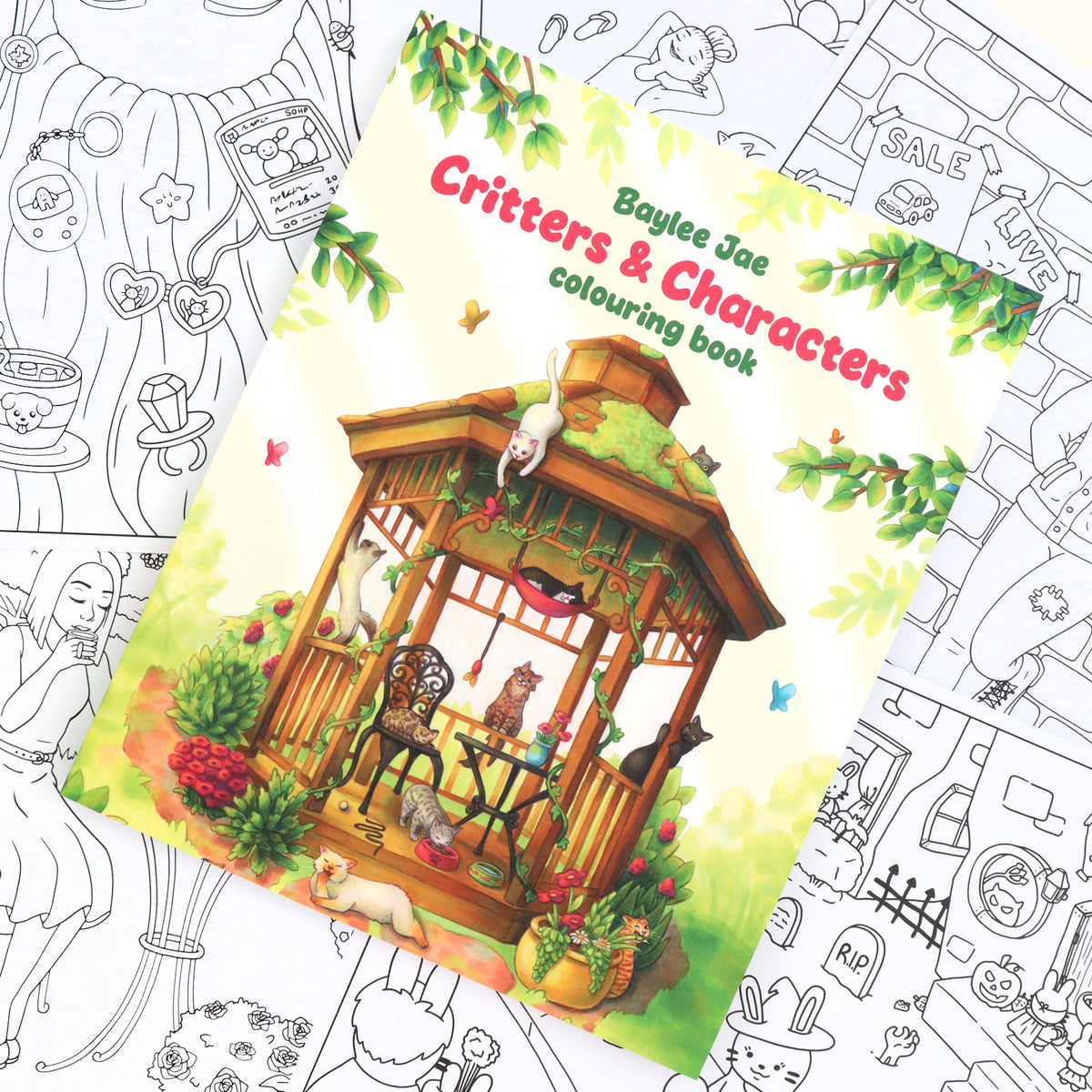 "Critters & Characters" Colouring Book