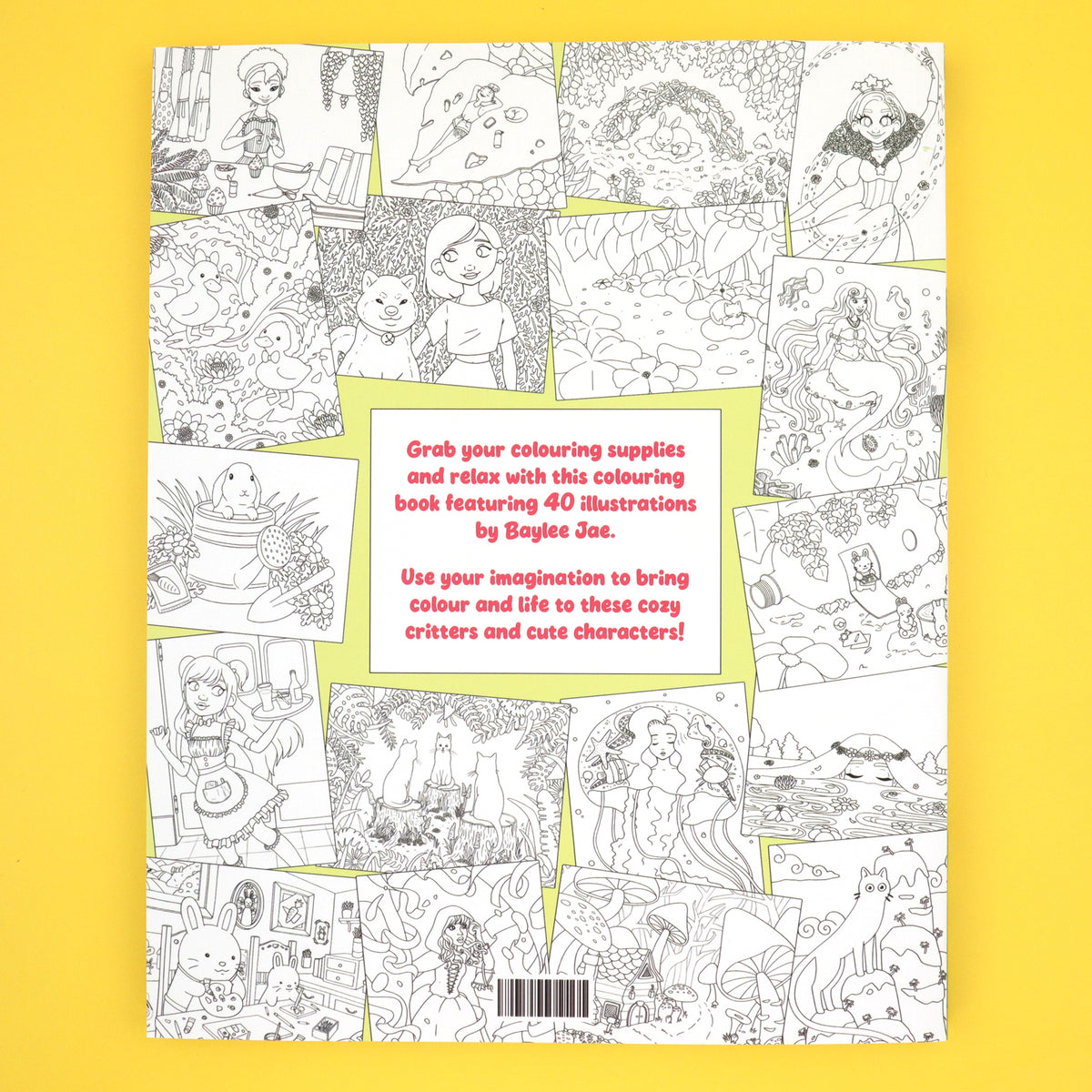 "Critters & Characters" Colouring Book