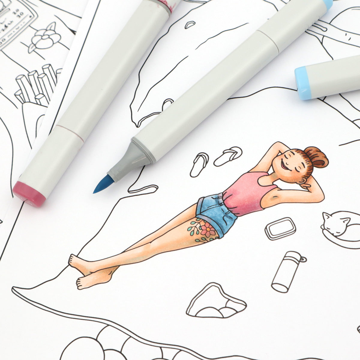 "Critters & Characters" Colouring Book