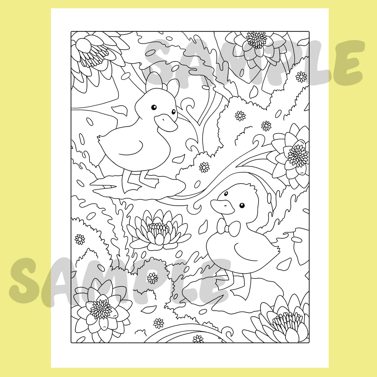 Colouring Book – Critters and Characters DIGITAL DOWNLOAD