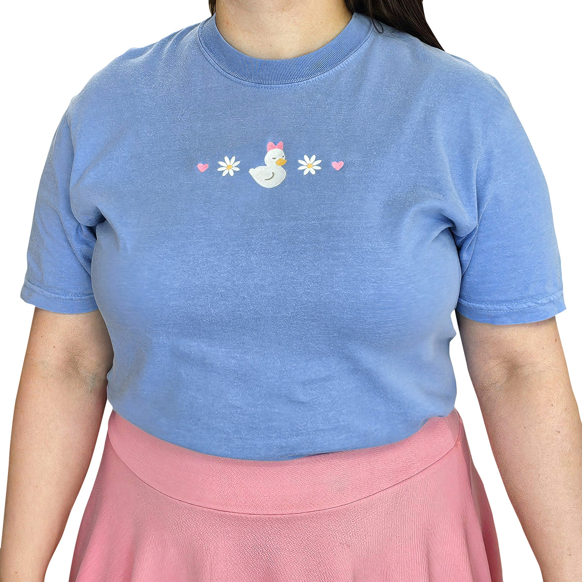 &quot;Little Duckies&quot; Embroidered T-Shirt