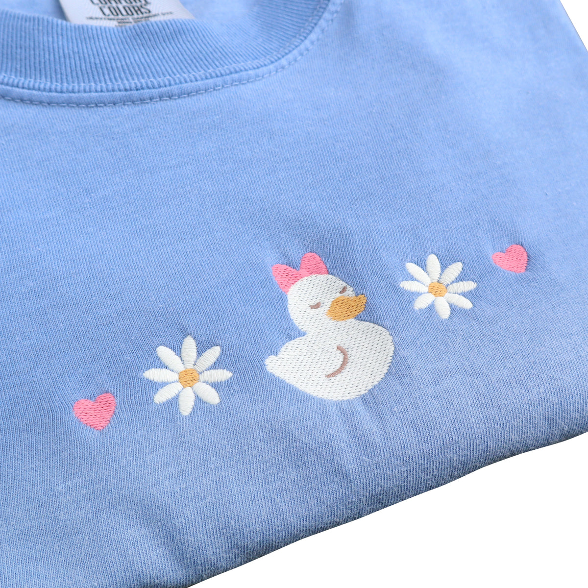 &quot;Little Duckies&quot; Embroidered T-Shirt