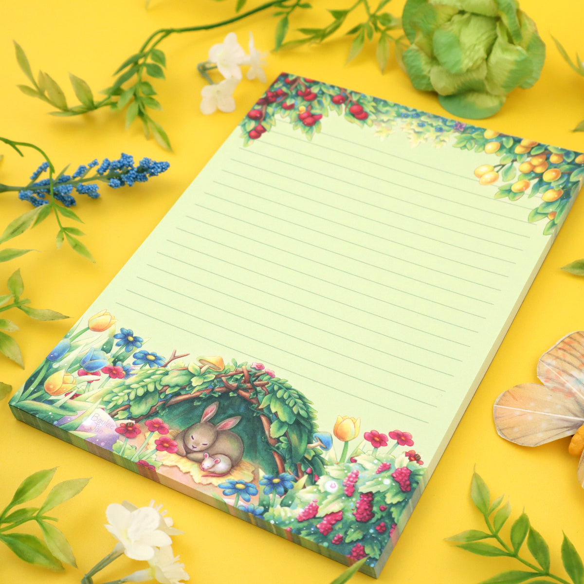 "Forest Cuddles" Notepad