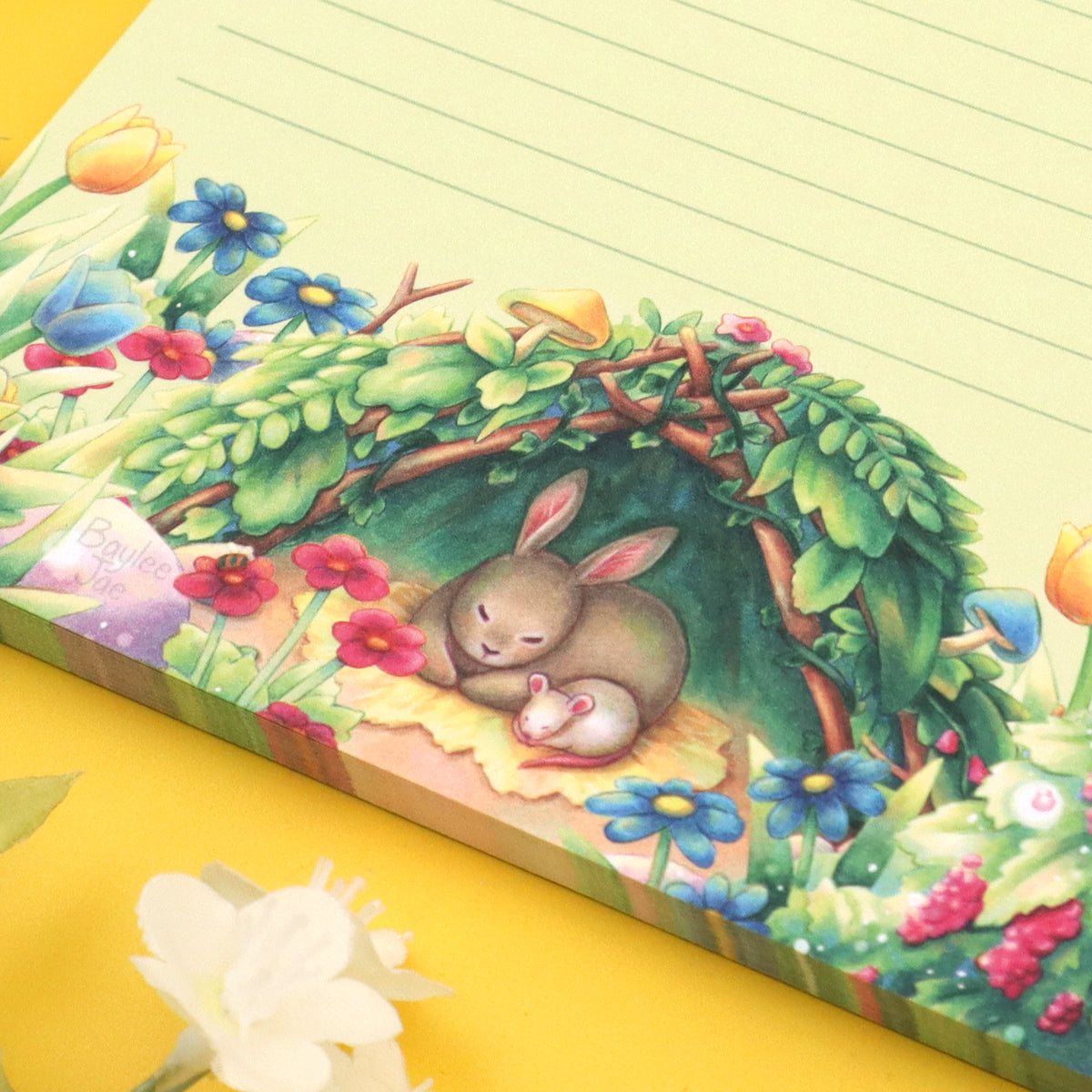 "Forest Cuddles" Notepad