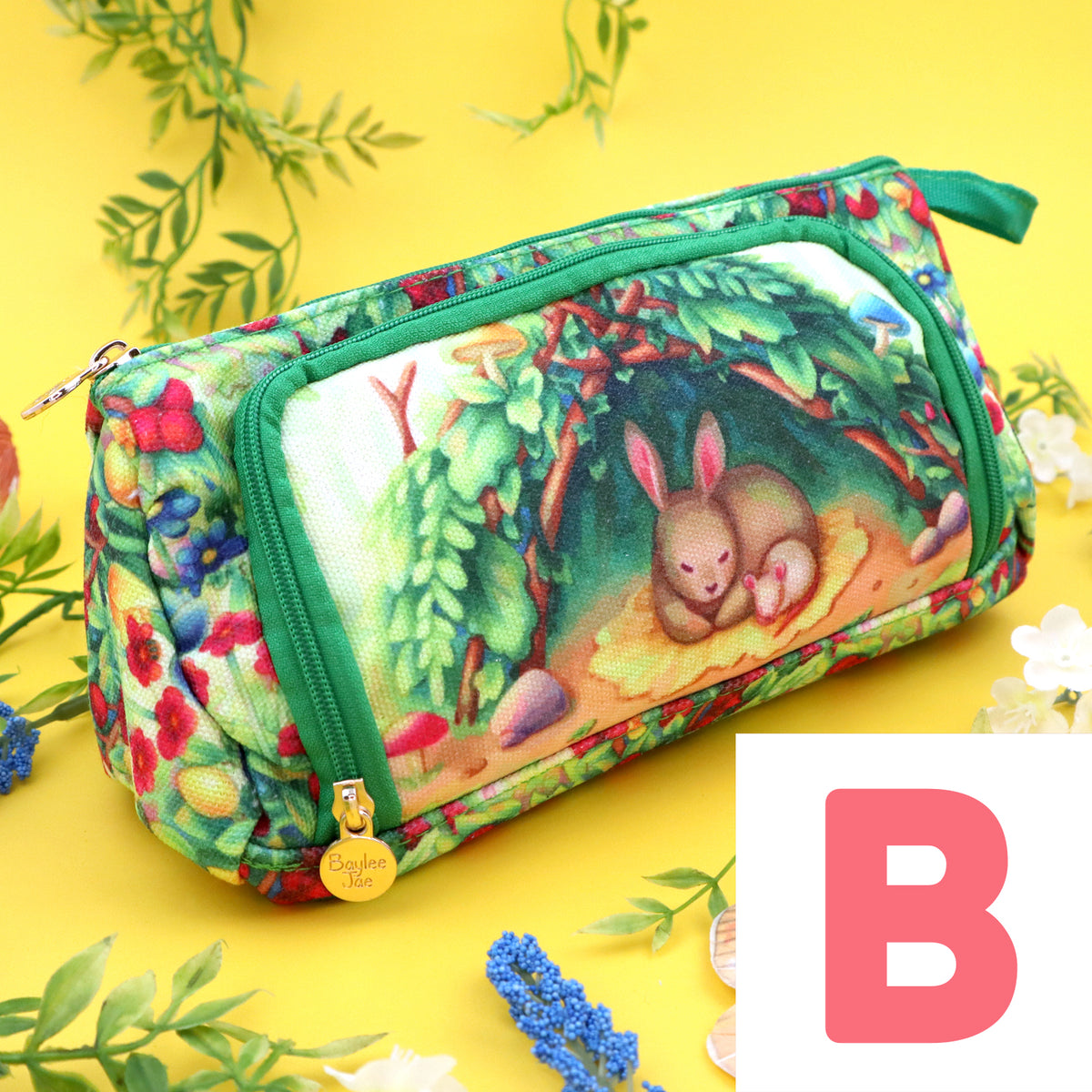 "Forest Cuddles" Pencil Pouch - B Grade