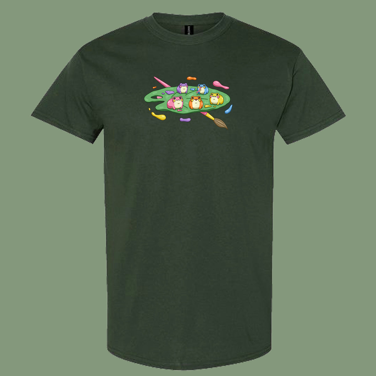 "Froggie Palette" T-Shirt 5XL