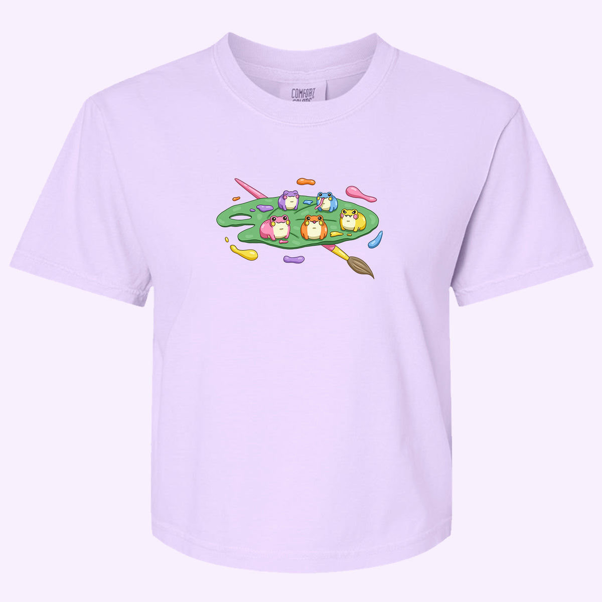 "Froggie Palette" Boxy Tee