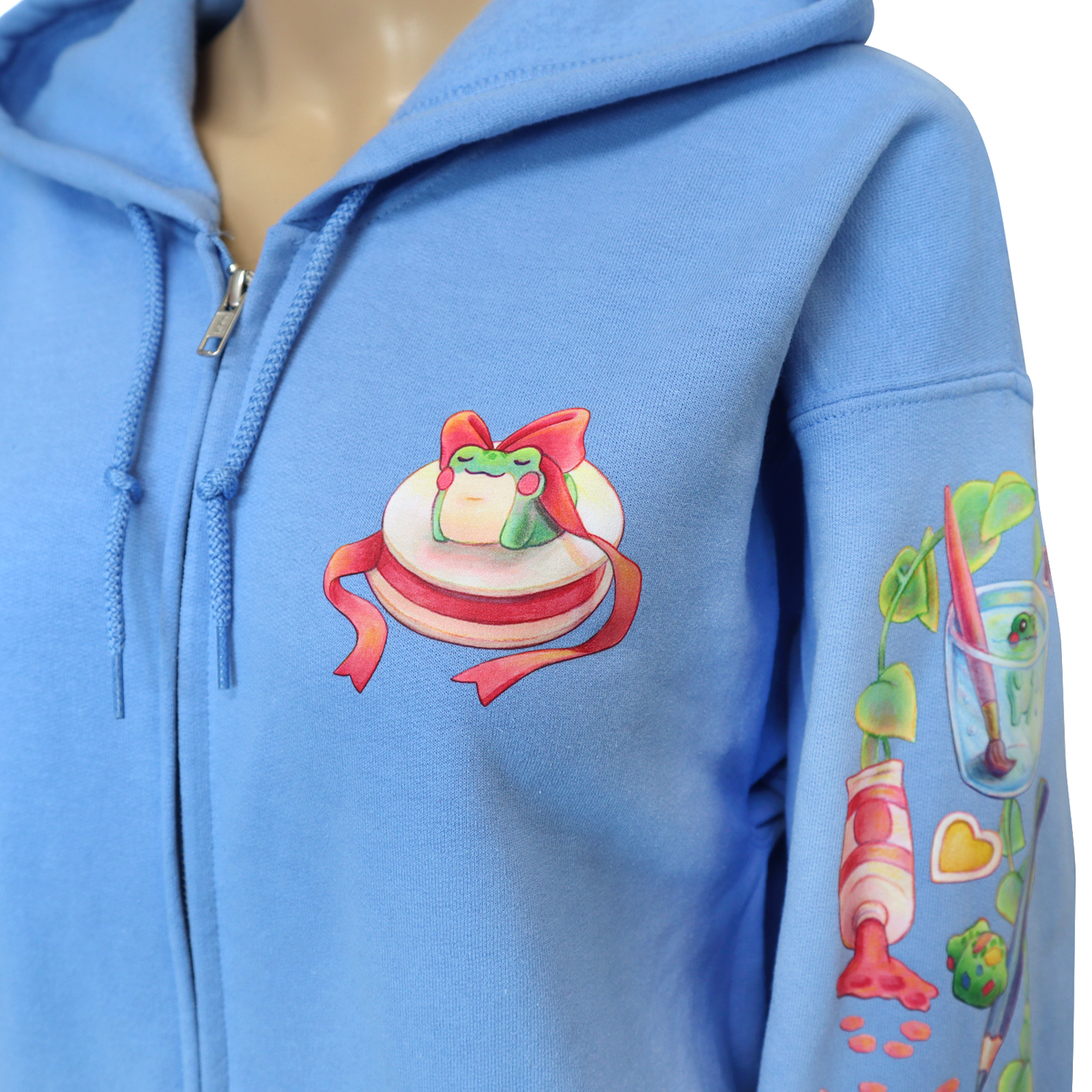 "Froggie Chaos" Zip Sweatshirt
