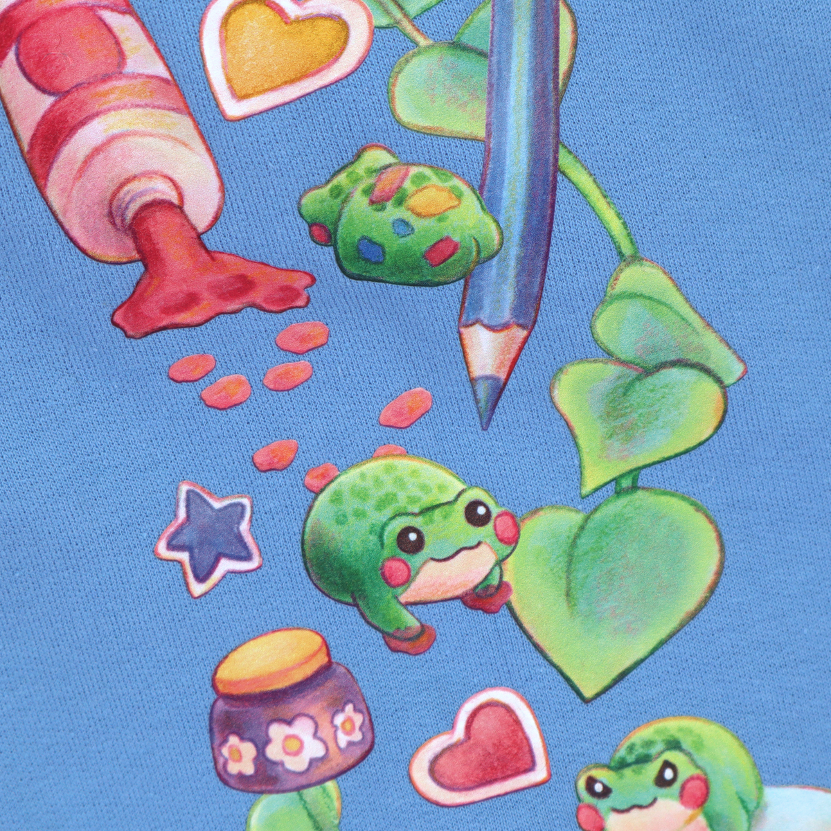 "Froggie Chaos" Zip Sweatshirt