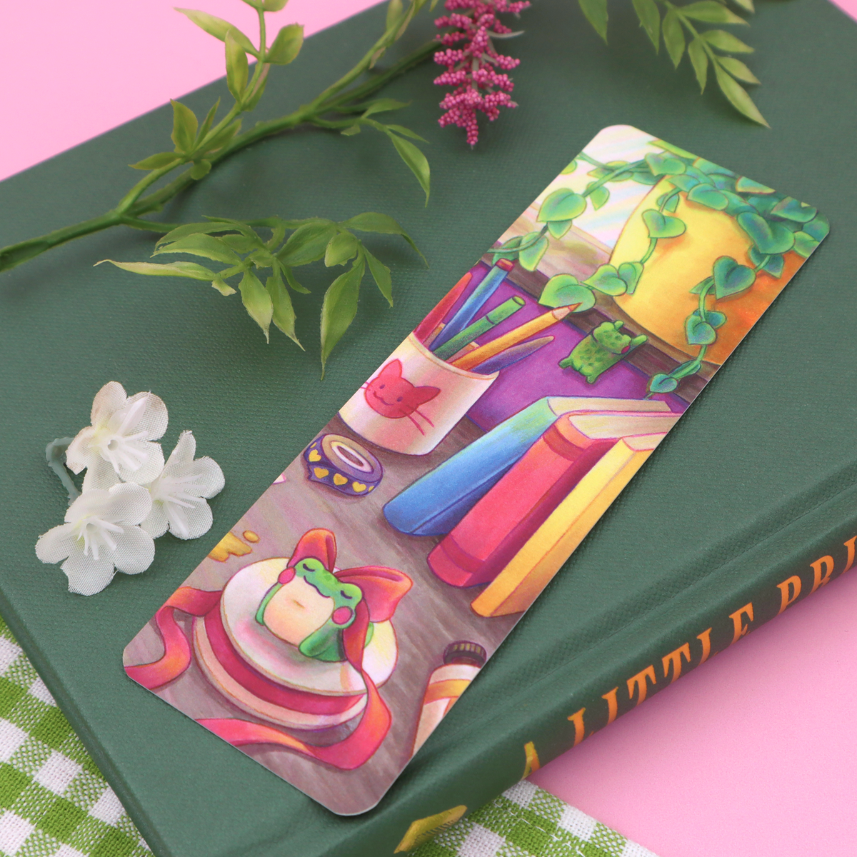 "Froggie Chaos" Bookmark