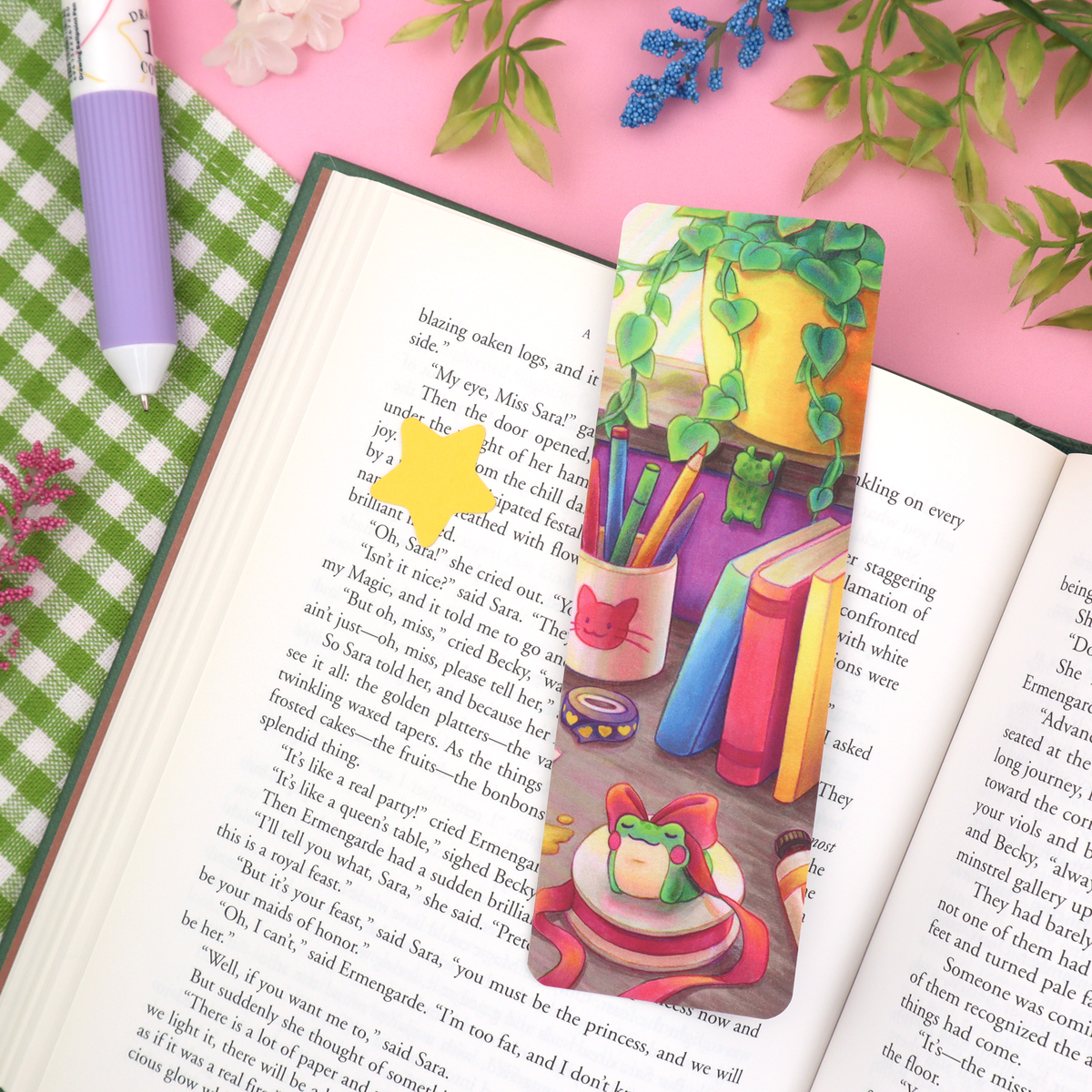 "Froggie Chaos" Bookmark