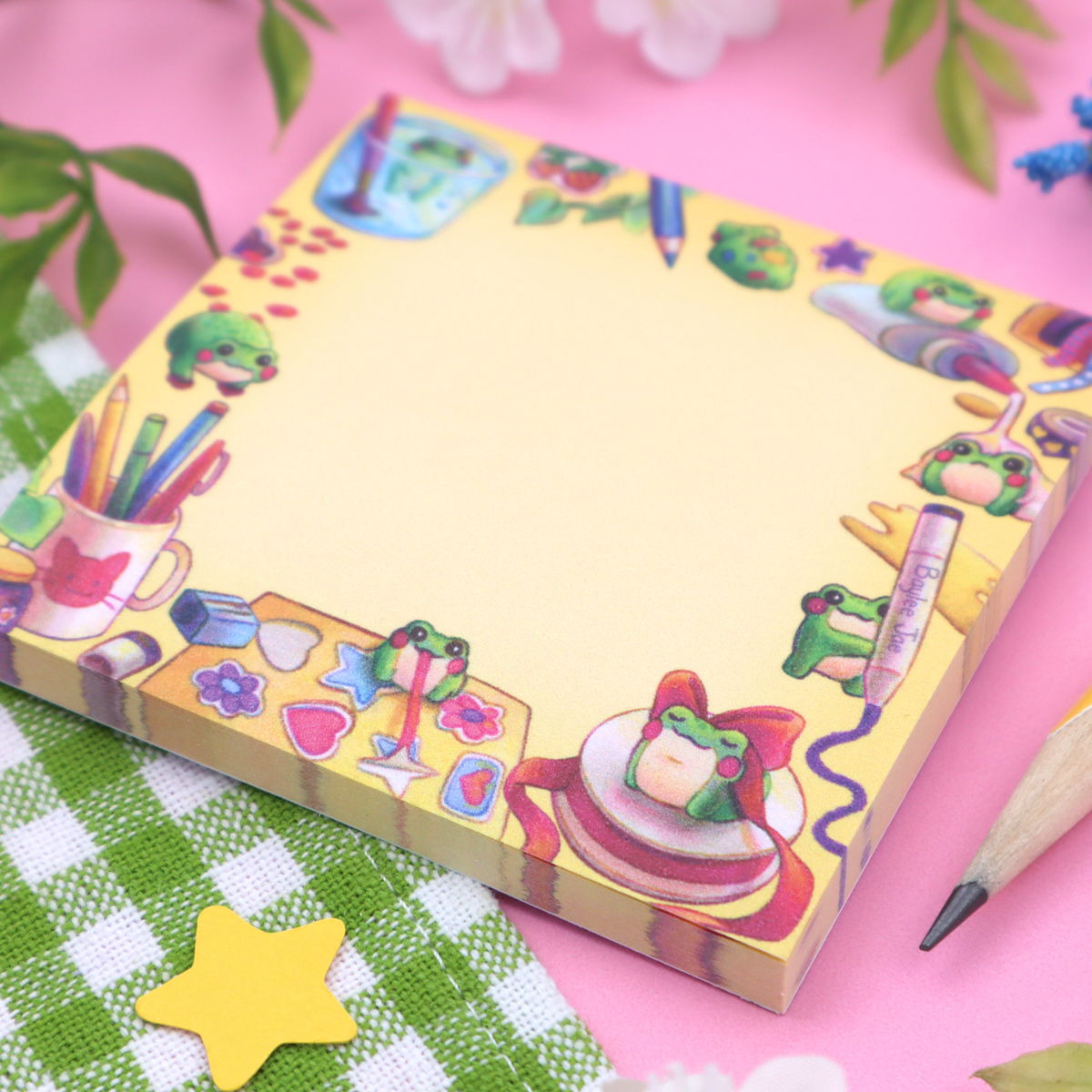 "Froggie Chaos" Stationery Bundle