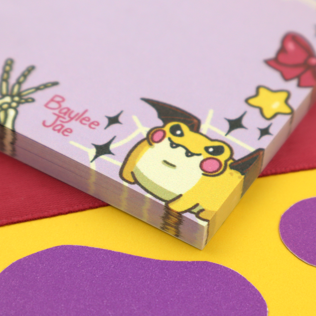 "Gothic Froggies" Post-it® Sticky Notes