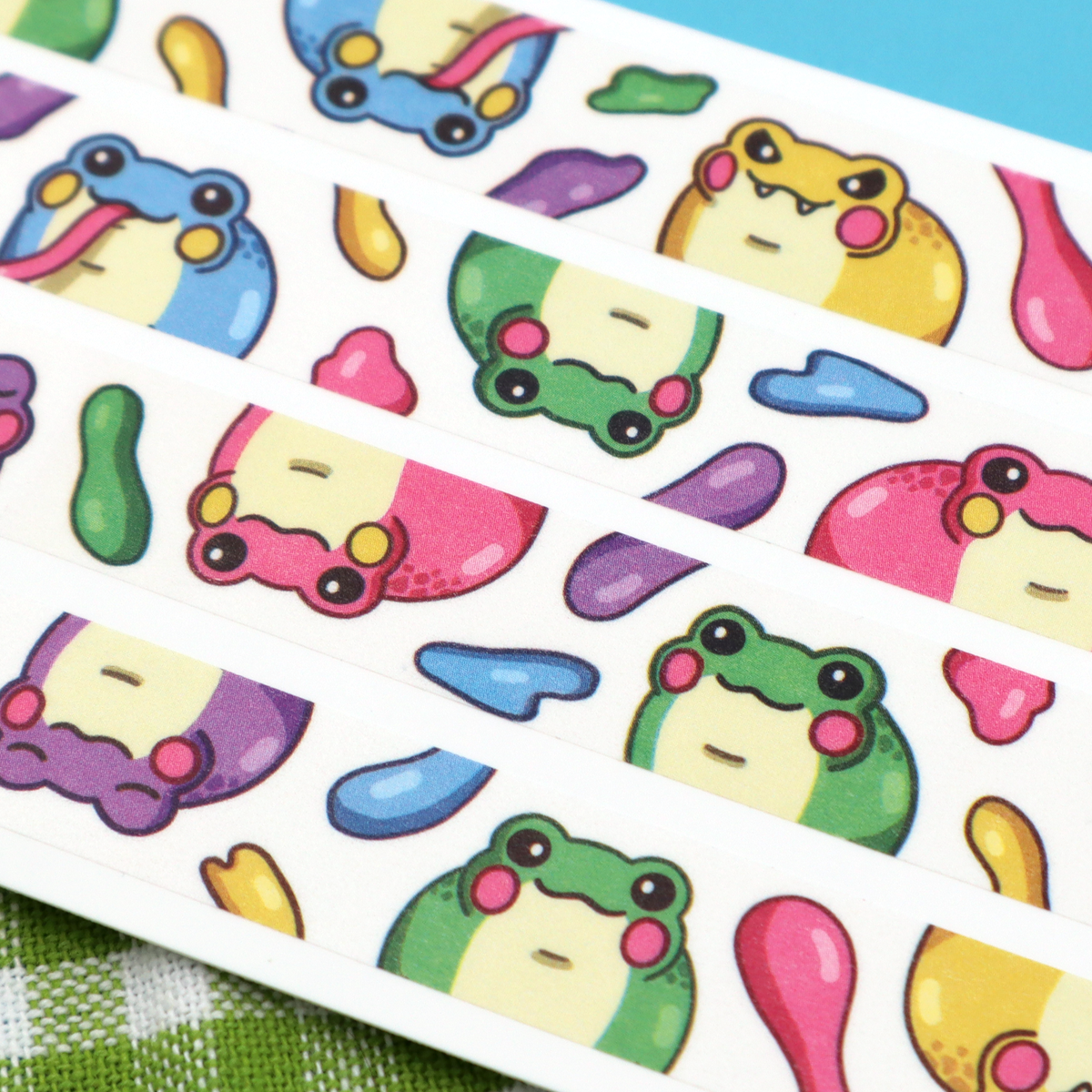 "Paint Froggies" Washi Tape