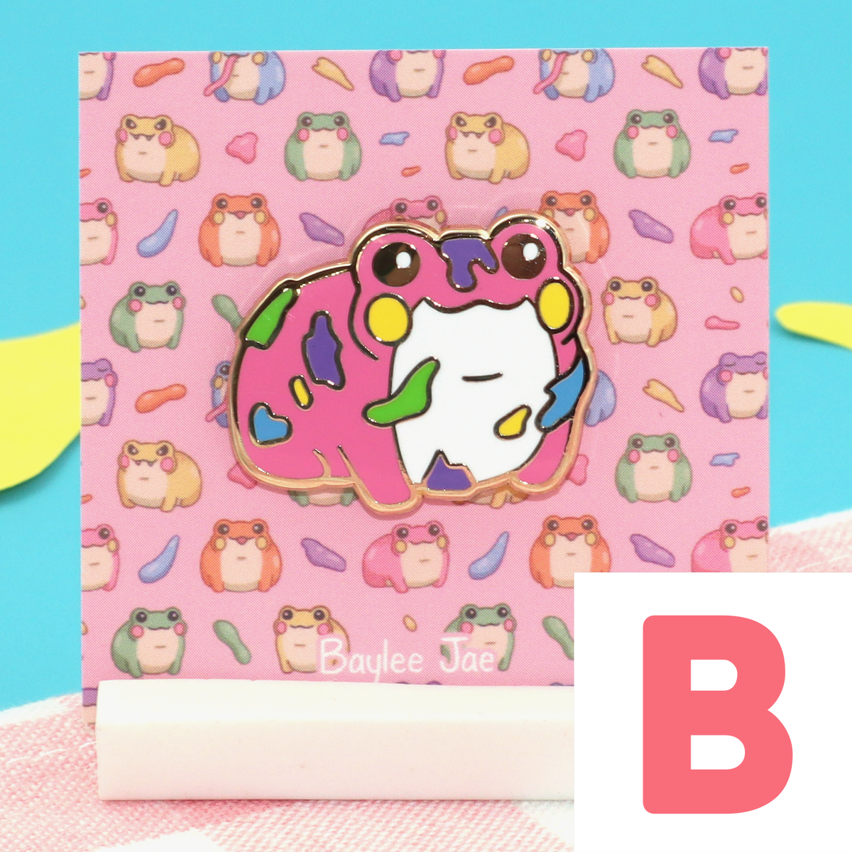 "Paint Splotch Frog" B-Grade