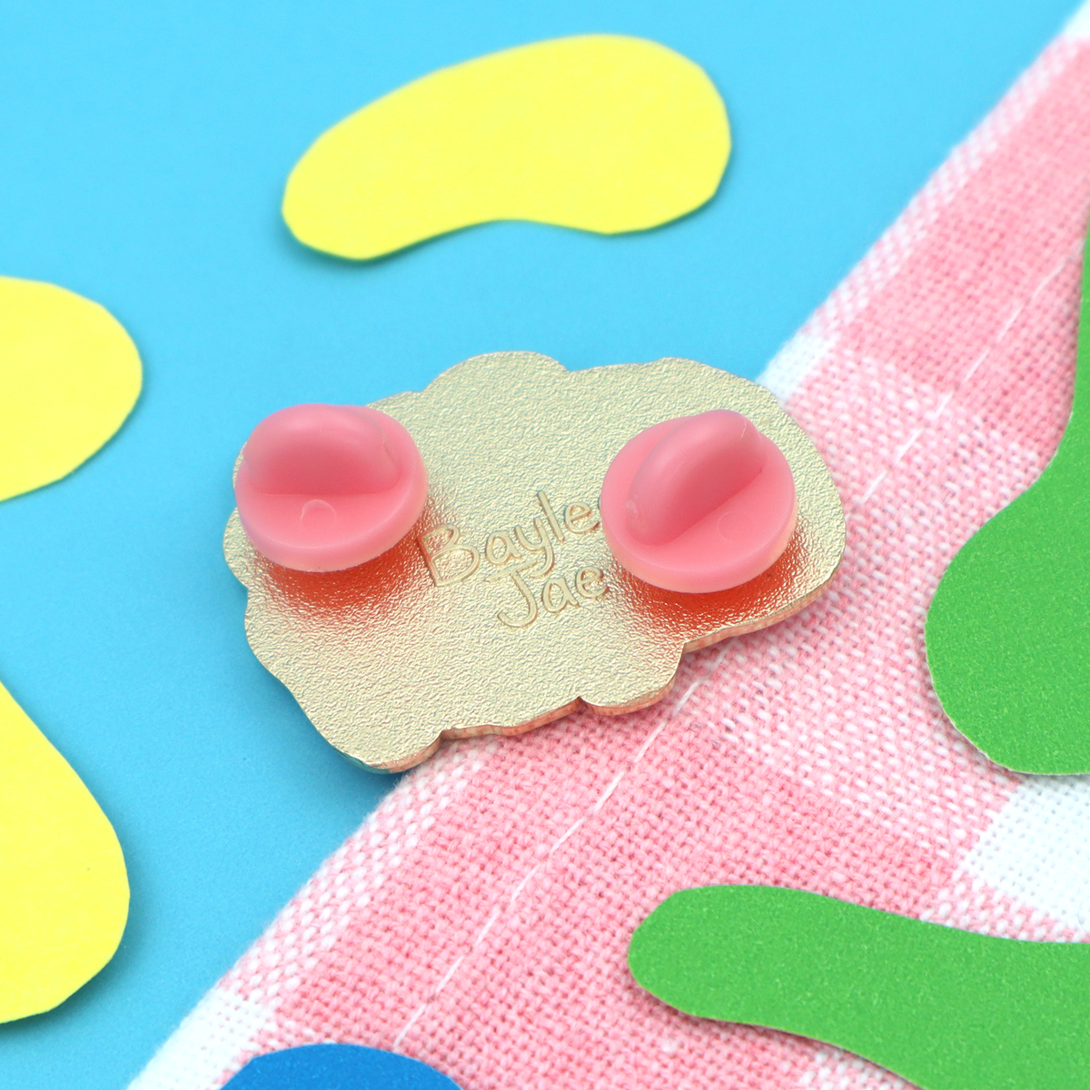 "Paint Splotch Frog" Enamel Pin