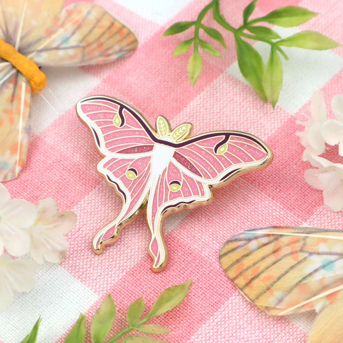 "Luna Pink" Enamel Pin