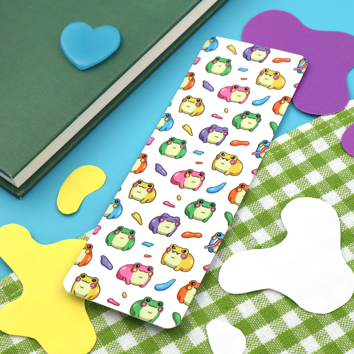 "Frog Stack" Bookmark