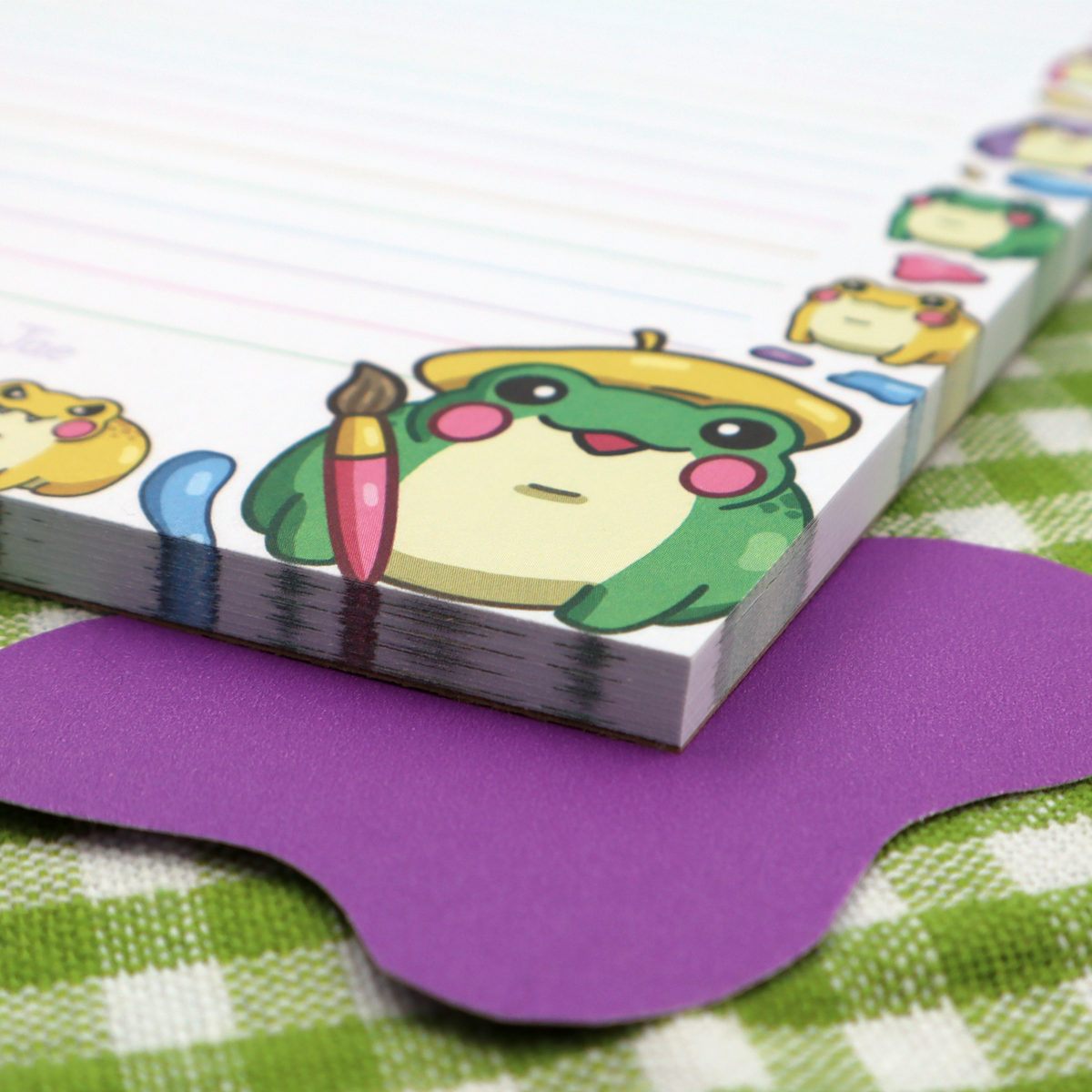 "Paint Froggies" Notepad