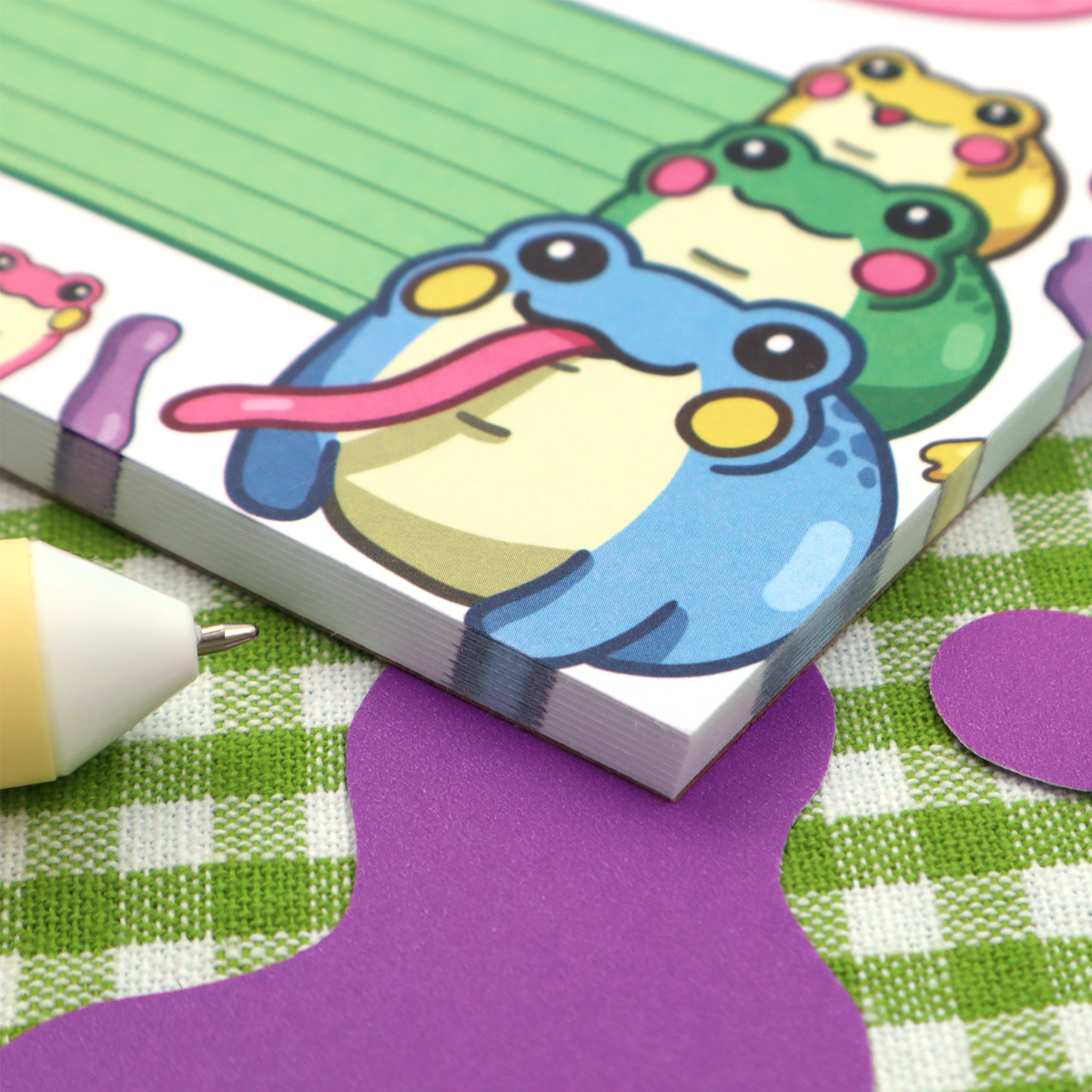 "Paint Froggies" Weekly Planner Pad