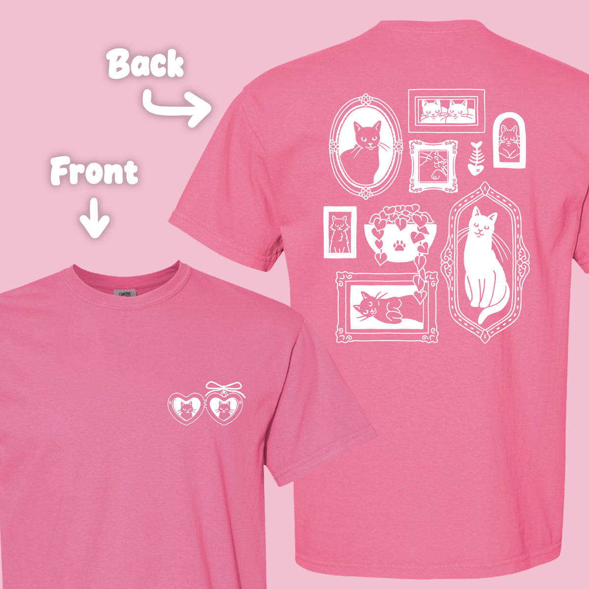 "Gallery Cats" T-Shirt