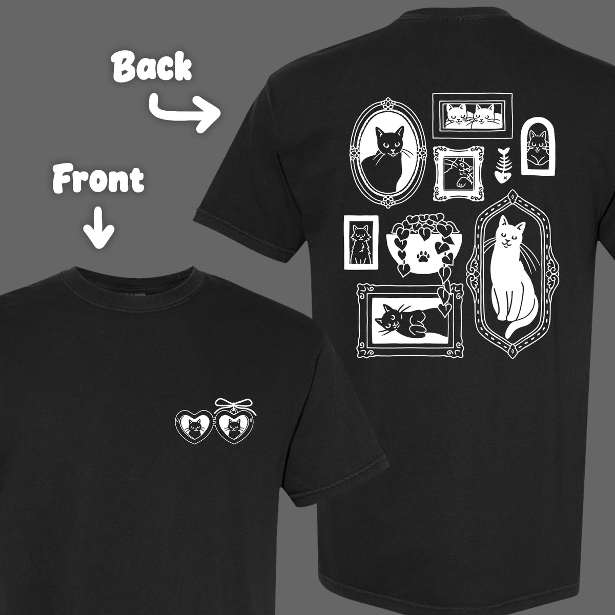 "Gallery Cats" T-Shirt