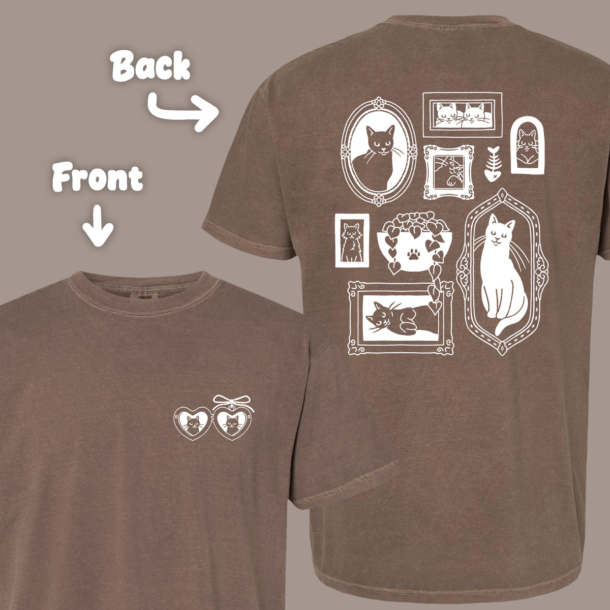 "Gallery Cats" T-Shirt