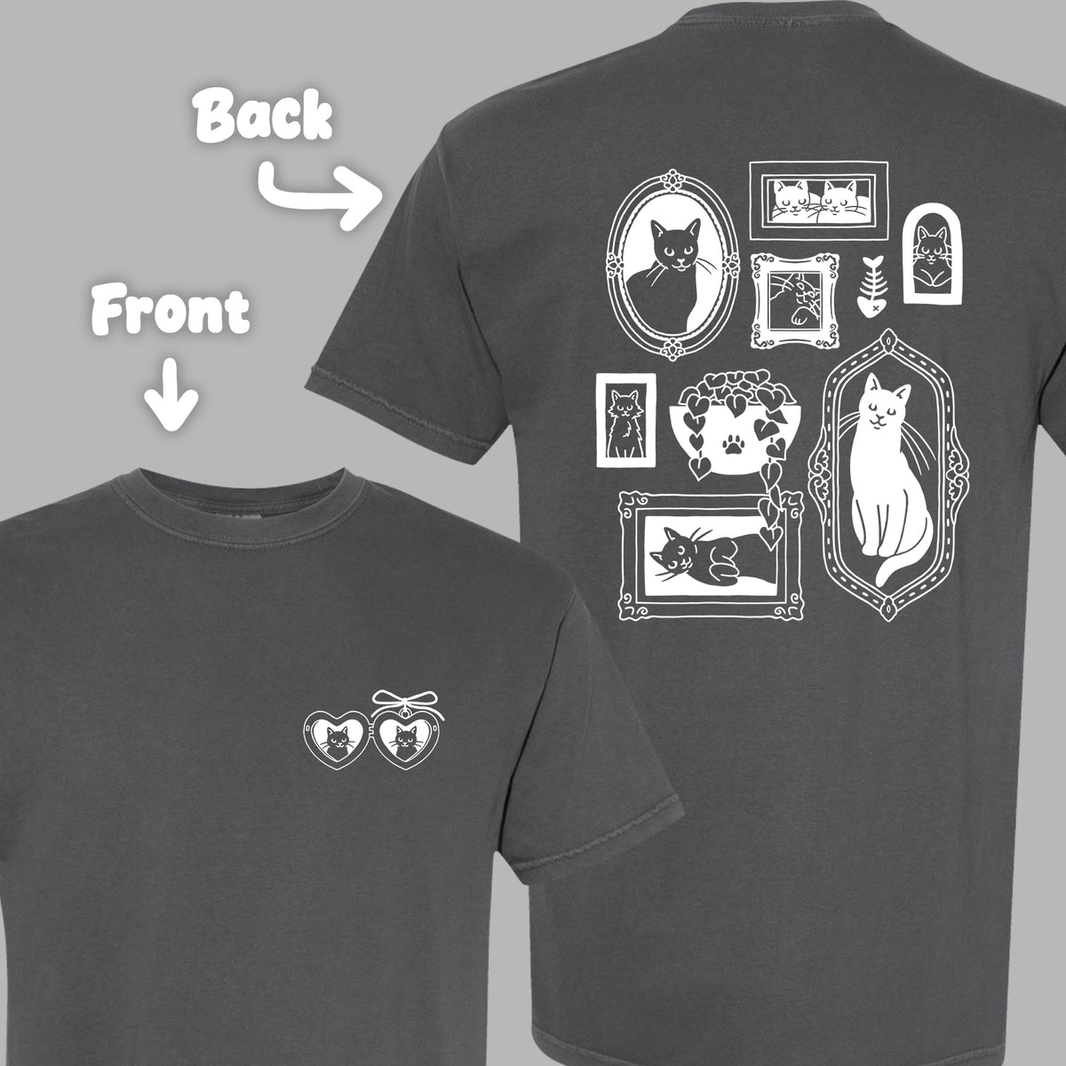 "Gallery Cats" T-Shirt