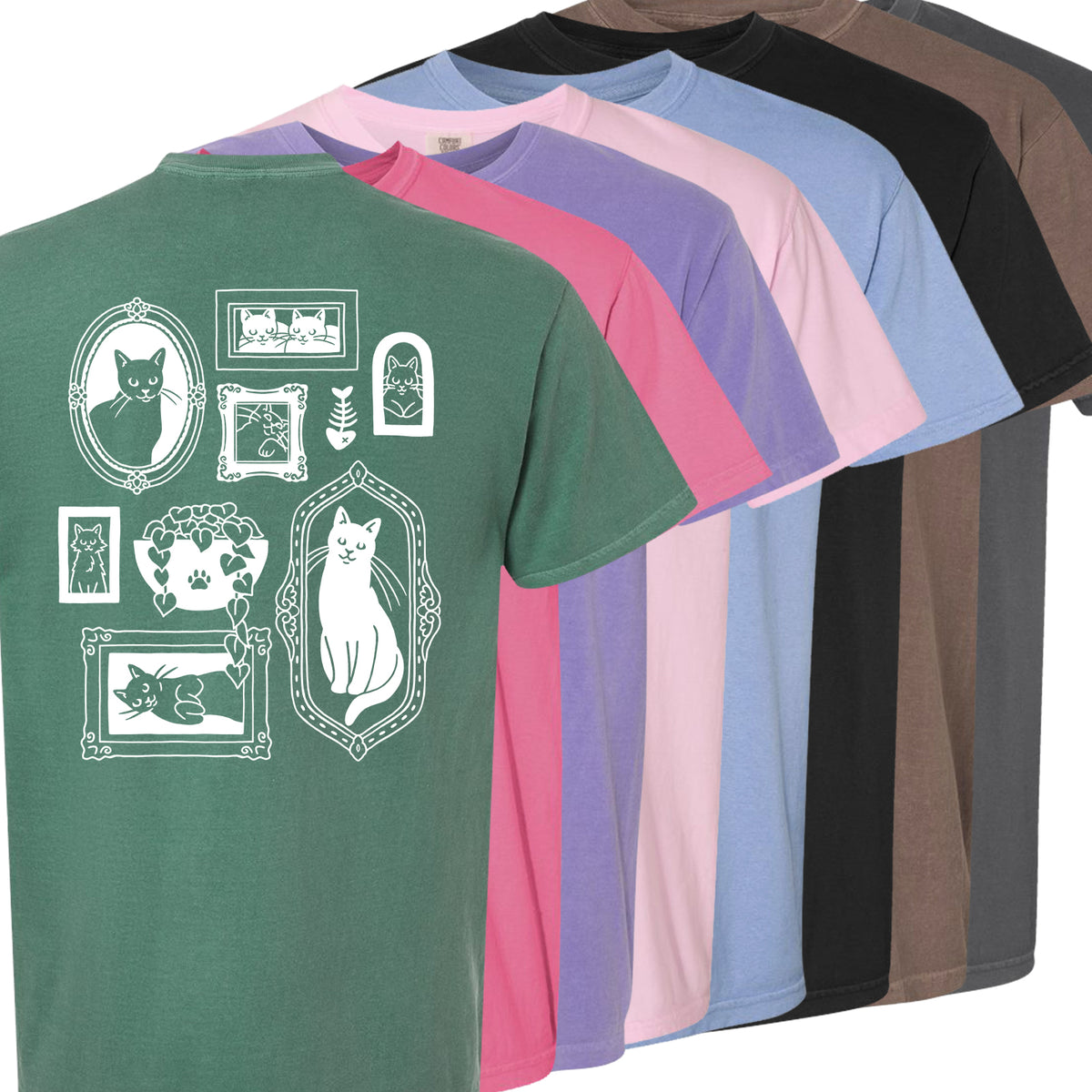 "Gallery Cats" T-Shirt