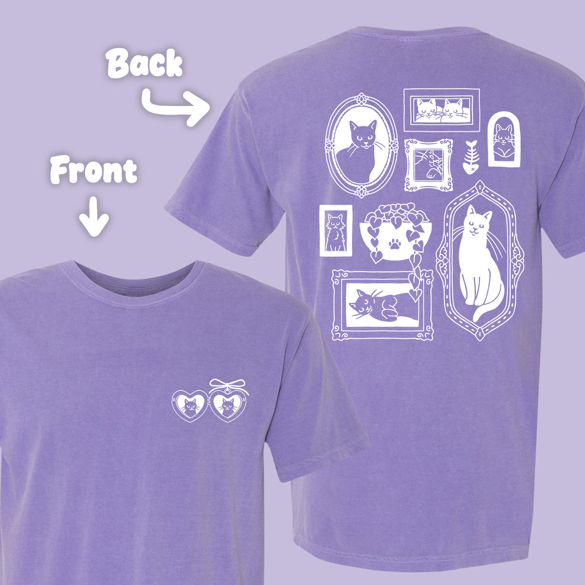 "Gallery Cats" T-Shirt