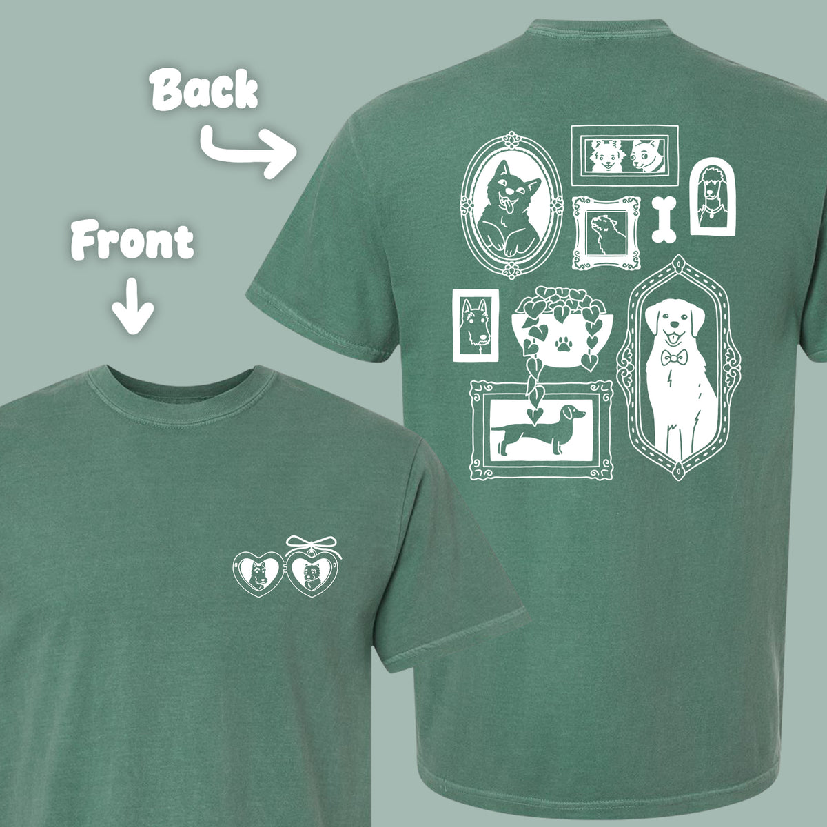 "Gallery Dogs" T-Shirt