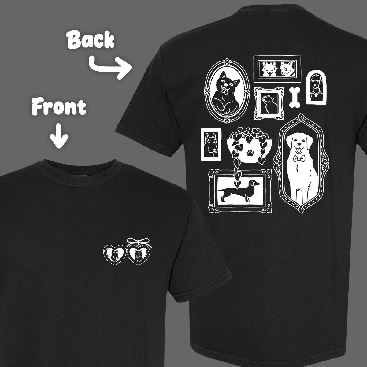 "Gallery Dogs" T-Shirt