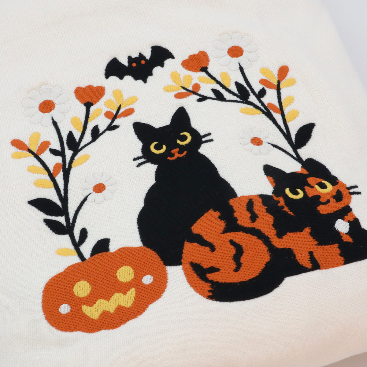 "Halloween Cats" Crewneck Sweatshirt