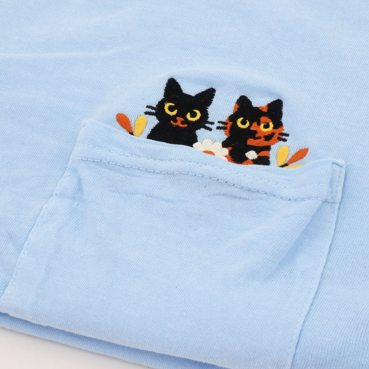 "Halloween Cats" Pocket Tee