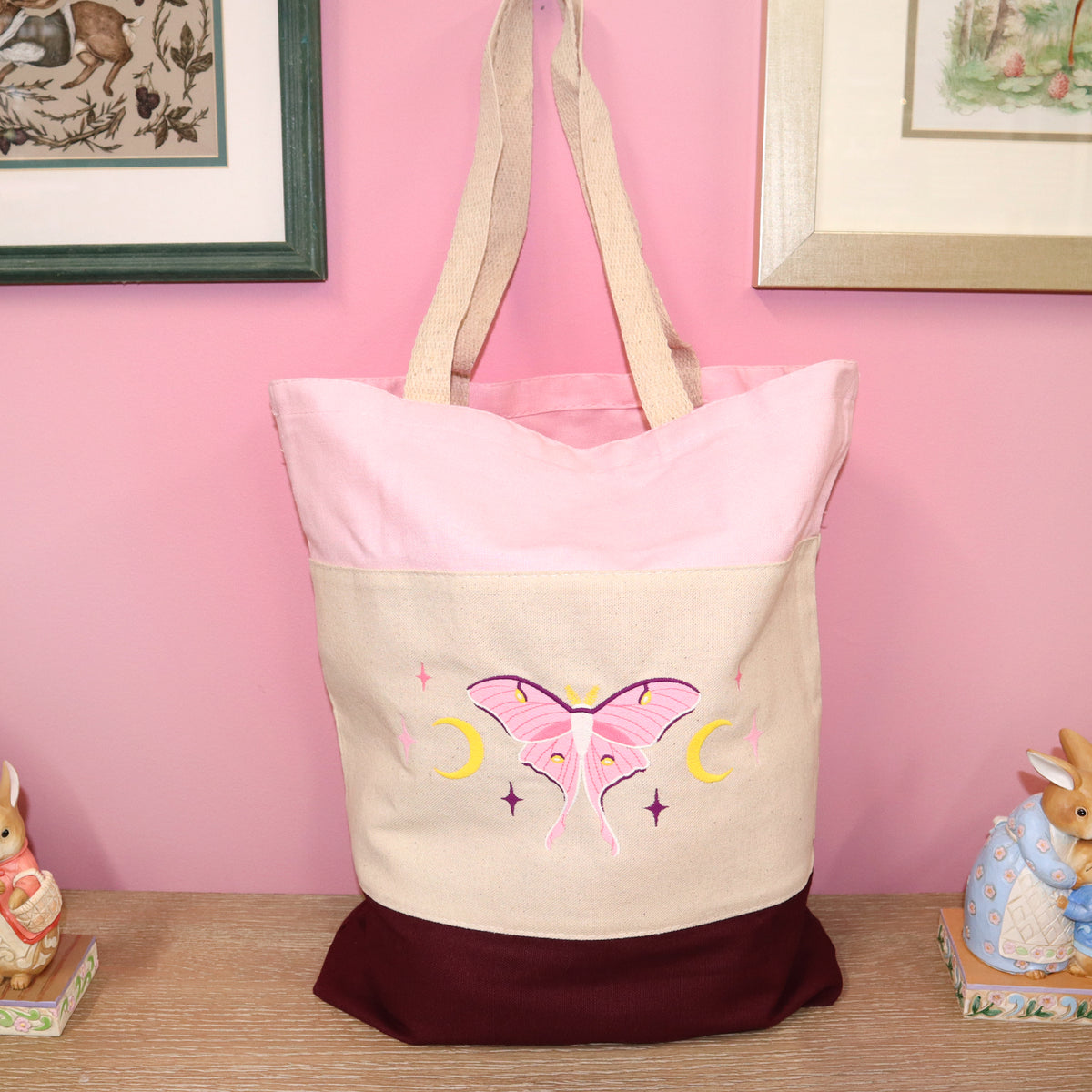 &quot;Pink Luna&quot; Tote Bag