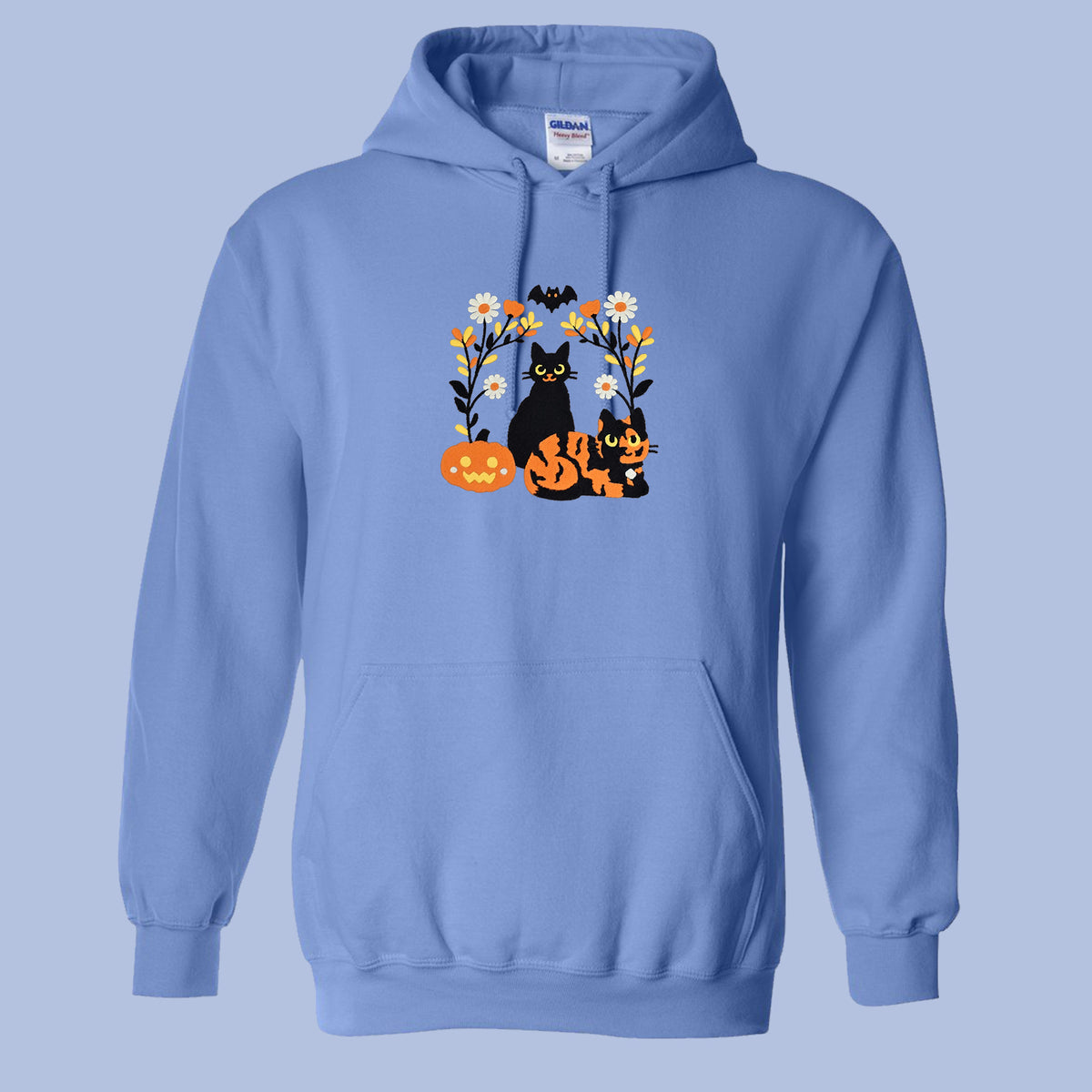 &quot;Halloween Cats&quot; Hoodie Sweatshirt